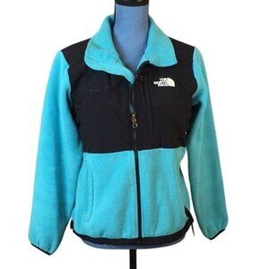 The North Face Womens Fleece Jacket Blue & Black Small
